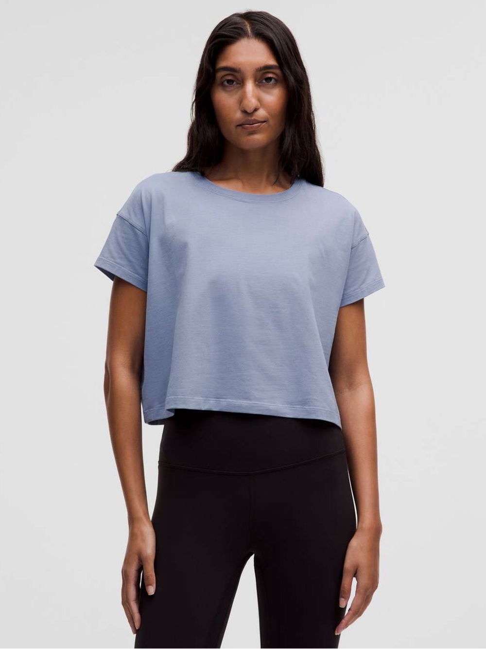Lululemon Cates T-Shirt Blue Willow Size S